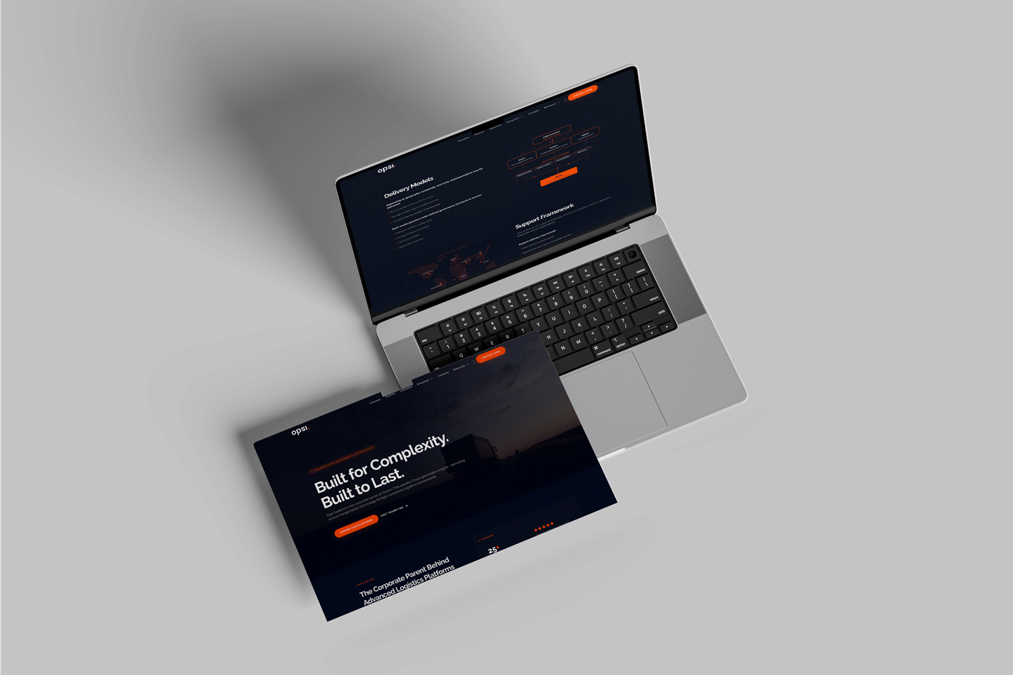 Opsi Systems website preview